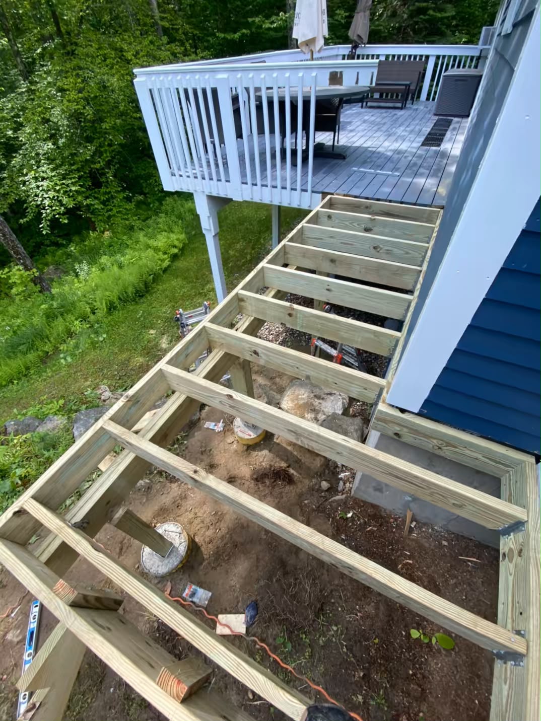 New roof deck ready for underlayment