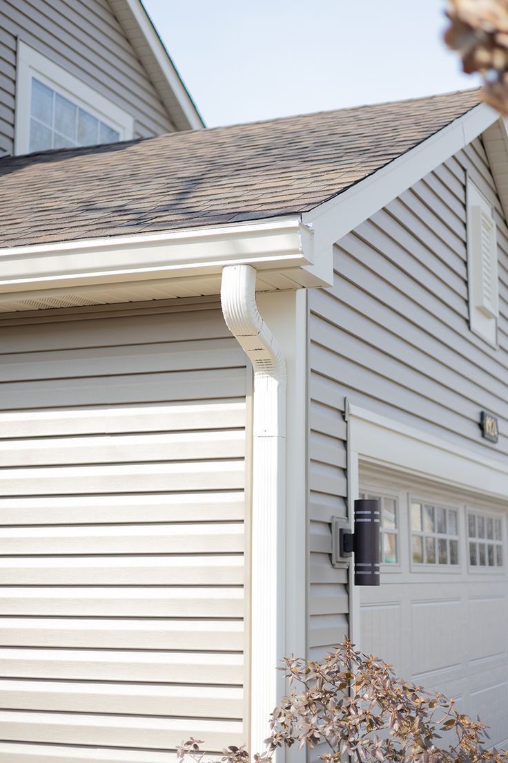New gutter system installed on New Hampshire home